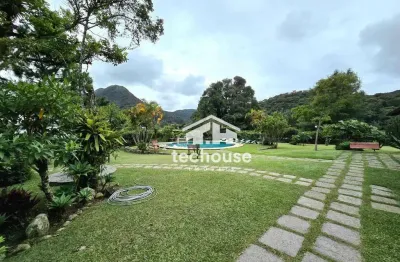Casa com 4 dormitórios à venda, 600 m² por r$ 5.300.000,00 - carlos guinle - teresópolis/rj