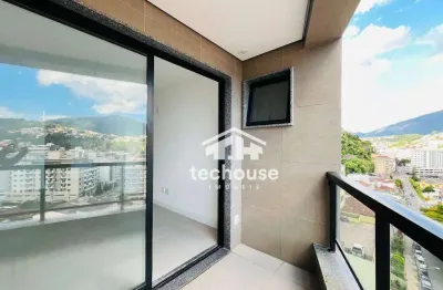 Apartamento com 2 dormitórios à venda, 64 m² por r$ 550.000,00 - agriões - teresópolis/rj
