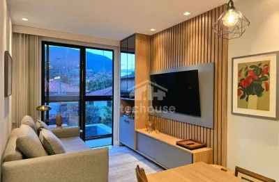 Loft com 1 dormitório, 42 m² - venda por r$ 445.000,00 ou aluguel por r$ 3.251,00/mês - alto - teresópolis/rj