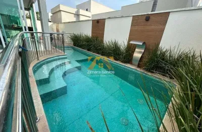 Sobrado alto padrão com 4 suítes - 416 m² - 1605 sul - residencial mirante do lago - próximo á faculdade ulbra - palmas/to