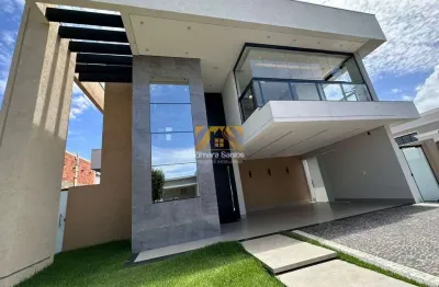 Sobrado alto padrão, com 4 suítes 307 m² - condomínio privillege - palmas/to