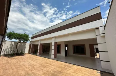 Casa alto padrão 4/4 com 2 suítes - 261 m² na 507 sul (arso 63) -  próximo á pista do antigo aeroporto - palmas/to