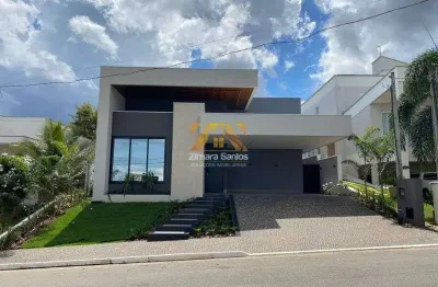 Casa alto padrão, com 4 suítes, 215 m² na 1605 sul - condomínio mirante do lago - próxima a ulbra - palmas/to
