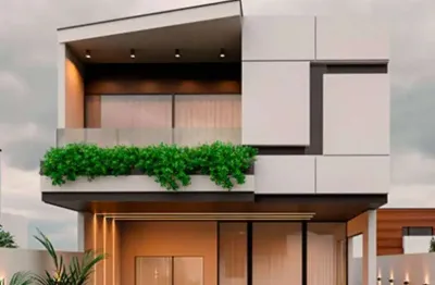 Sobrado alto padrão, com 3 suítes, 210 m² - 407 sul (arso 43)-próximo ao atacadão dos preços baixo- palmas/to