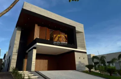 Casa alto padrão, com 4 suítes, 352 m² - 209 sul (arso 24) - condomínio alphaville 2-quadra nobre de palmas/to