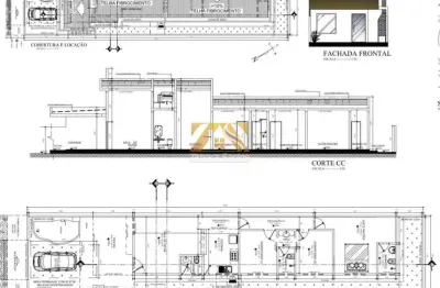 Casa 3/4, sendo 1 suíte, 103,5 m² - 505 sul (arne 64)-próximo á panificadora real- palmas/to