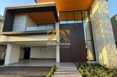 Sobrado alto padrão com 4 suítes - 334 m² - residencial mirante do lago - próximo á ulbra - palmas/to