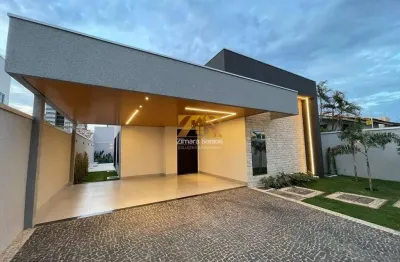 Casa alto padrão 3/4 com 2 suítes - 166 m² - 110 norte (arne 14)- próxima ao gigante atacadista - palmas/to