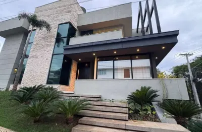 Sobrado alto padrão, com 4 suítes, 330 m² - condomínio mirante do lago -próxima á ulbra-  palmas/to