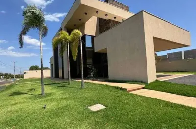 Sobrado alto padrão, 4/4, sendo 3 suítes, 369 m² - condomínio caribe residence - palmas/to