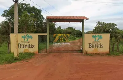 Chácara com 1.000 m² - Condomínio Recanto dos Buritis - Porto Nacional/TO