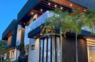 Sobrado alto padrão com 4 suítes - 452 m² - condomínio mirante do lago - próximo á ulbra -  palmas/to