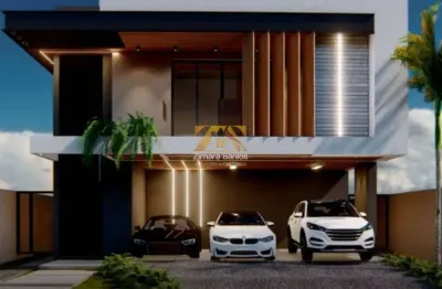 Sobrado Alto Padrão com 4 suítes, 284,78 - Condomínio Alphaville 1 - Quadra Nobre de Palmas/TO