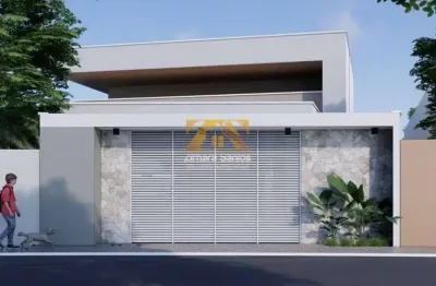 Casa Alto Padrão com 4 suítes - 341 m² na 409 sul (Arso 44) - Próxima à Praia da Graciosa - Palmas/TO