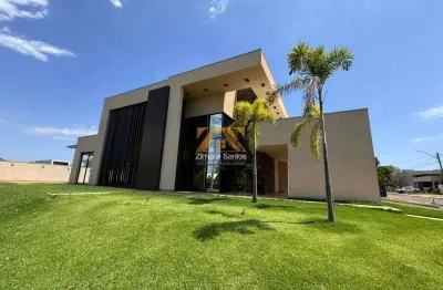 Sobrado Alto Padrão, 4/4, sendo 3 suítes, 369 m² - Condomínio Caribe Residence - Palmas/TO