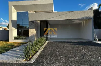 Casa Alto Padrão 4/4 com 3 suítes - 240 m²- Porteira Fechada - Caribe Residence e Resort - Palmas/TO