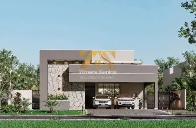 Casa Alto Padrão com 4 suítes, 243 m² - Condomínio Caribe Residence e Resort - Palmas/TO