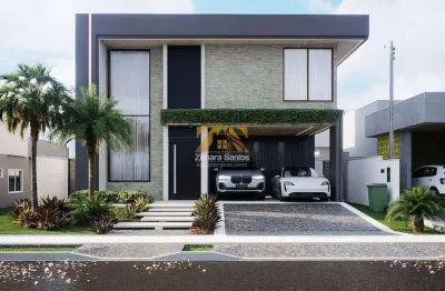 Casa Alto Padrão com 4 suítes, 267 m² - 209 sul (Arso 24) - Condomínio Alphaville 2 - Palmas/TO