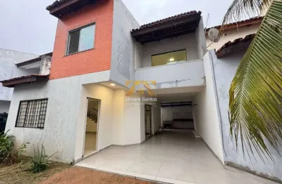 Sobrado 3/4, sendo 1 suíte, 140 m² - 606 sul (Arse 62) - Condomínio Flor do Cerrado - Palmas/TO