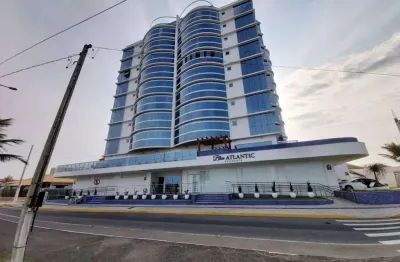 Blue atlantic - apartamento frente mar com 3 suítes e mobiliado