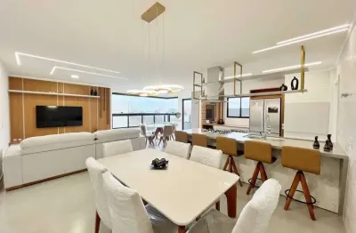Apartamento quadra mar - mobiliado - em até 36x - residencial blumenau - exlusivo