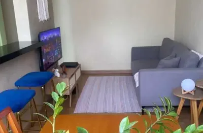 Apartamento à venda em Jundiaí-SP, Recanto Quarto Centenário: 2 quartos, 2 salas, 1 banheiro, 1 vaga, 50m²