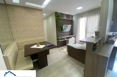 Apartamento à venda em Jundiaí-SP, no Jardim Tamoio: 2 quartos, 2 salas, 1 banheiro, 1 vaga de garagem!