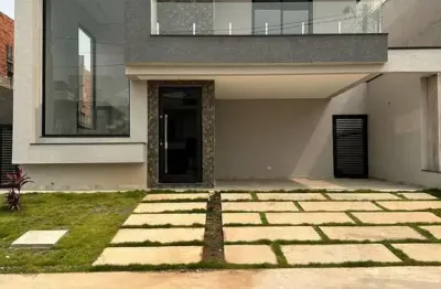 Casa de luxo em condomínio na Primavera, Itupeva-SP: 3 quartos, 3 suítes, 3 salas, 5 banheiros, 4 vagas e 220m² de área.