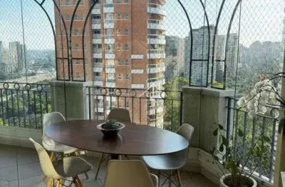 Apartamento com 4 dormitórios à venda, 260 m² por r$ 3.600.000,00 - jardim fonte do morumbi - são paulo/sp
