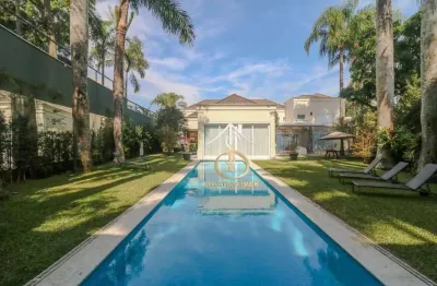 Casa com 5 dormitórios à venda, 614 m² por r$ 13.000.000,00 - jardim leonor - são paulo/sp