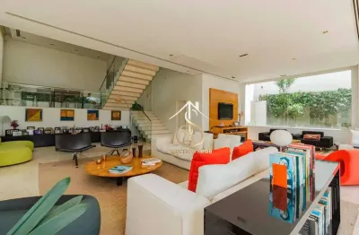 Casa com 4 dormitórios à venda, 478 m² por r$ 5.600.000 - jardim guedala - são paulo/sp