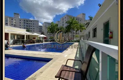 Vendo apartamento em buraquinho 2/4 no spazio soberano  com infraestrutura completa de lazer