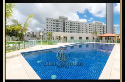 Spazio salvador norte - 2/4 com varanda - andar alto - vista livre