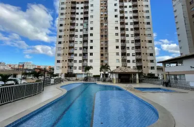 Residencial salvador norte dois quartos com suíte e varanda