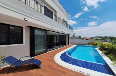 Impecável residência de alto padrão em alphaville dom pedro, campinas-sp: 4 quartos, 4 suítes, 4 salas, 6 banheiros, 4 vagas, 478,63m².
