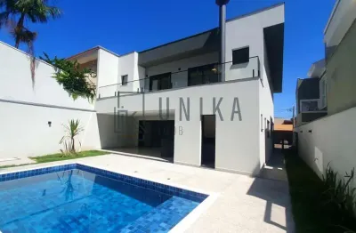 Luxuosa casa em condomínio no swiss park, campinas-sp: 4 quartos, 4 suítes, 3 salas, 6 banheiros, 4 vagas, 270m².