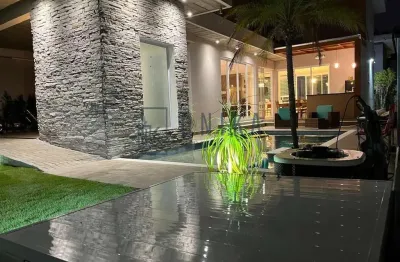 Incrível casa em condomínio à venda em paulínia-sp, 3 quartos, 3 suítes, 4 banheiros, 4 vagas, 305m²!