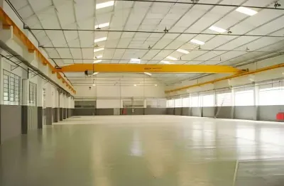 Excelente galpão industrial para alugar no bairro campanário em diadema