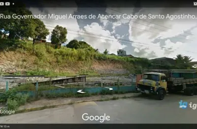Terreno com 2.370 m² à 650 metros da rodovia br 101 no cabo de santo agostinho - pe