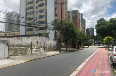 Terreno com 462 m² à 100 metros da av. gov. agamenon magalhães no espinheiro, recife - pe