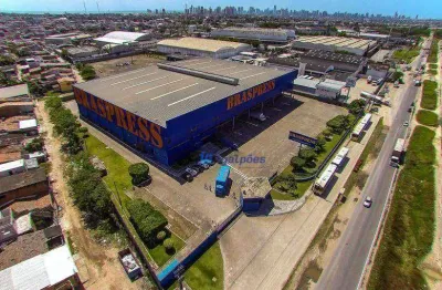 Galpão com 7.050 m² com 36 docas mais pátio com 8.950 m² às margens da rodovia br 101 em jaboatão dos guararapes - pe