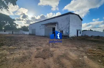 Galpão com 400 m² mais grande pátio à 200 metros da br 101 em igarassu/pe