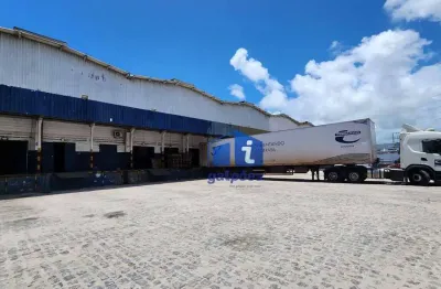 Galpão com 5.118 m² com 10 docas mais pátio com 1.120 m² em jaboatão dos guararapes - pe