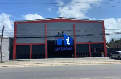 Galpão com 700 m² mais área livre às margens da pe-01 no janga, paulista - pe