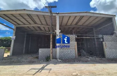 Galpão em construção com 400 m² às margens da pe - 14 em igarassu / pe