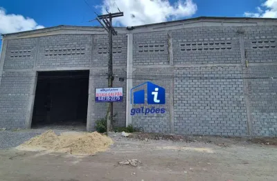Galpão em construção com 400 m² às margens da pe - 14 em igarassu / pe