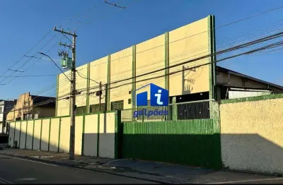 Galpão com 1700 m² na cidade industrial satélite de são paulo - guarulhos/sp