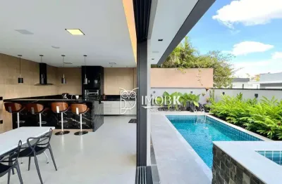 Casa com 4 dormitórios à venda, 400 m² por r$ 4.050.000,00 - condomínio bosque do horto - jundiaí/sp