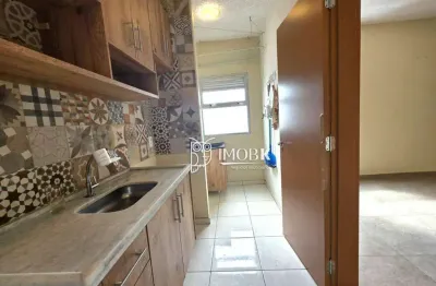 Apartamento 50m² com 2 dormitórios, 1 vaga coberta, à venda por r$ 340.000 - cidade nova - jundiaí/sp