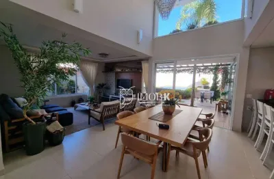 Lindíssima casa com 3 dormitórios, 347 m² - venda por r$ 3.250.000 ou aluguel por r$ 21.180/mês - loteamento reserva da serra - jundiaí/sp